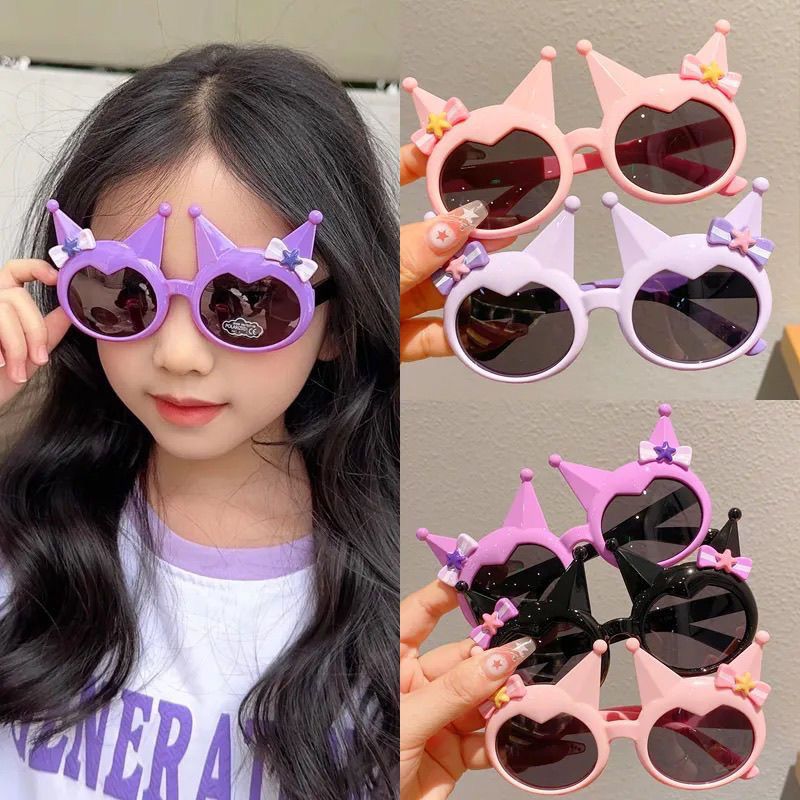 Tablet Cute Accessories - Óculos de Sol Quadrados Retrô com