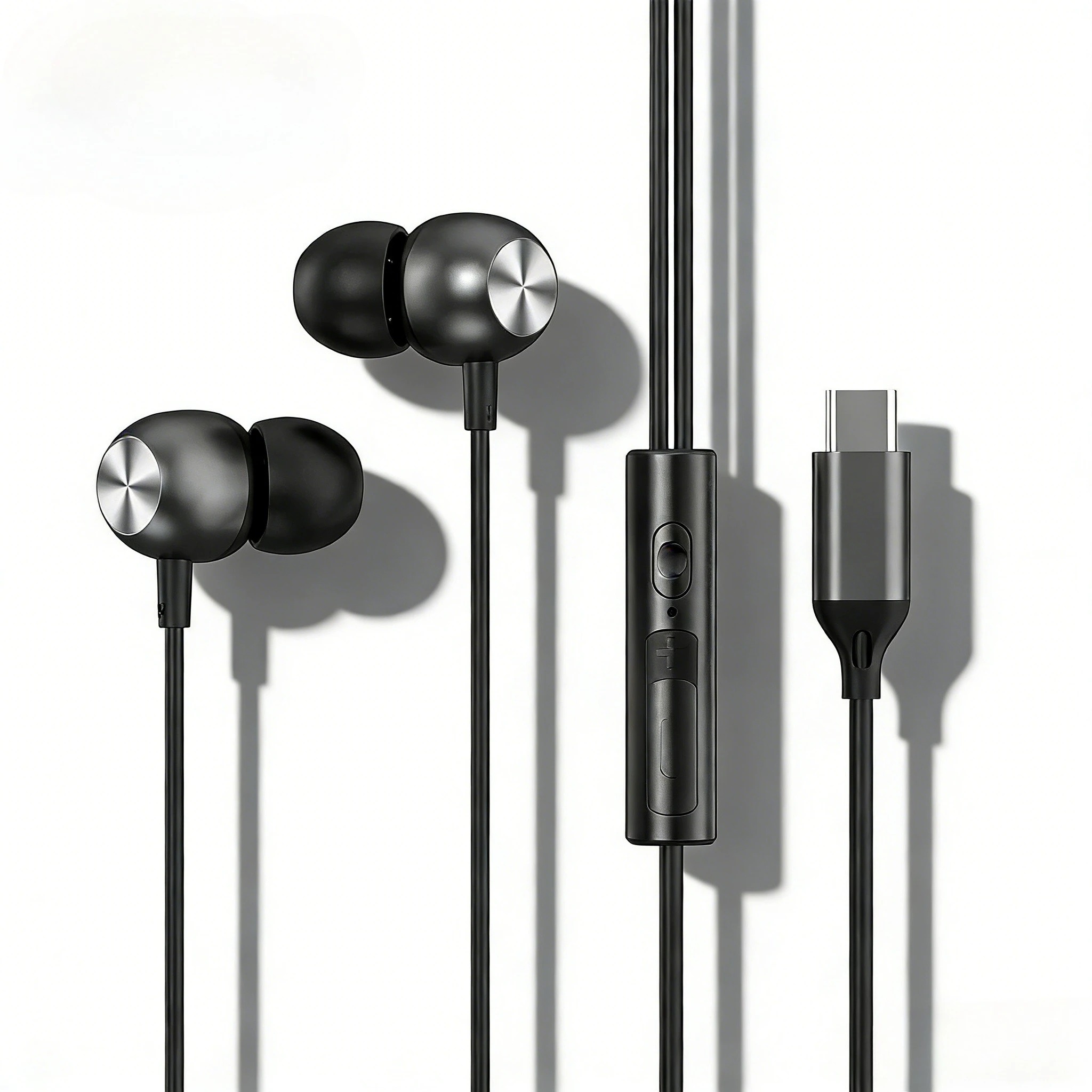 Wired Earphone Lightning - Fones de ouvido intra-auriculares com fio,