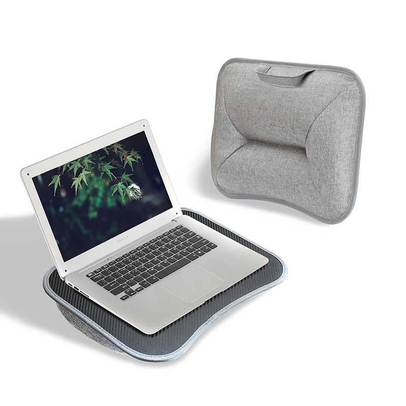 Tablet Lap Desk - Mesa de travesseiro pequena portátil partículas