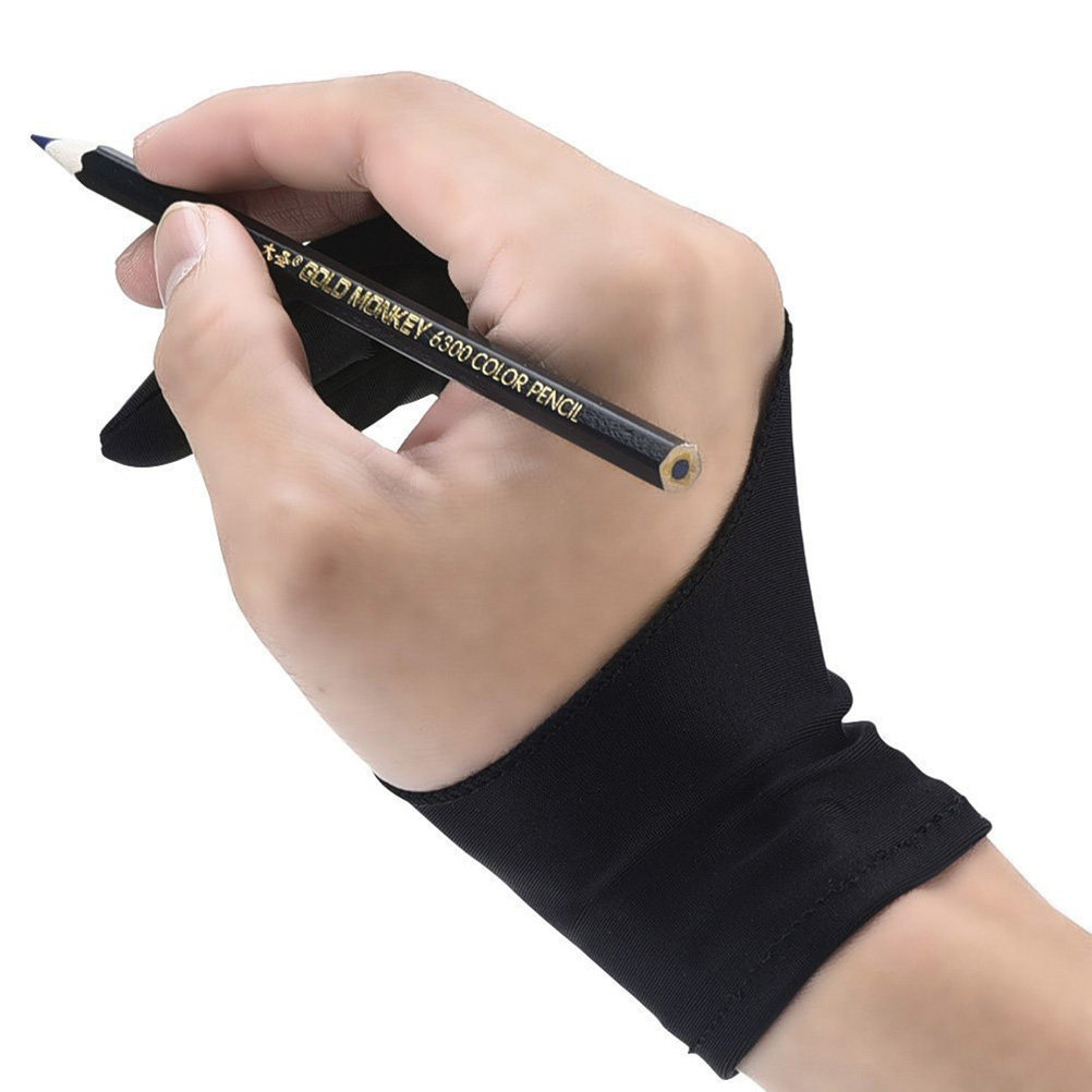 Drawing Glove Artist - 2 pares de luvas de desenho