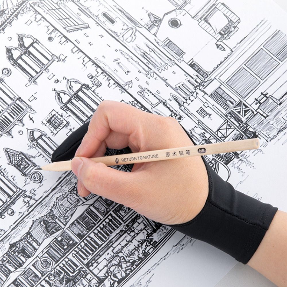 Drawing Glove Artist - 1 Par de Luvas Simples de