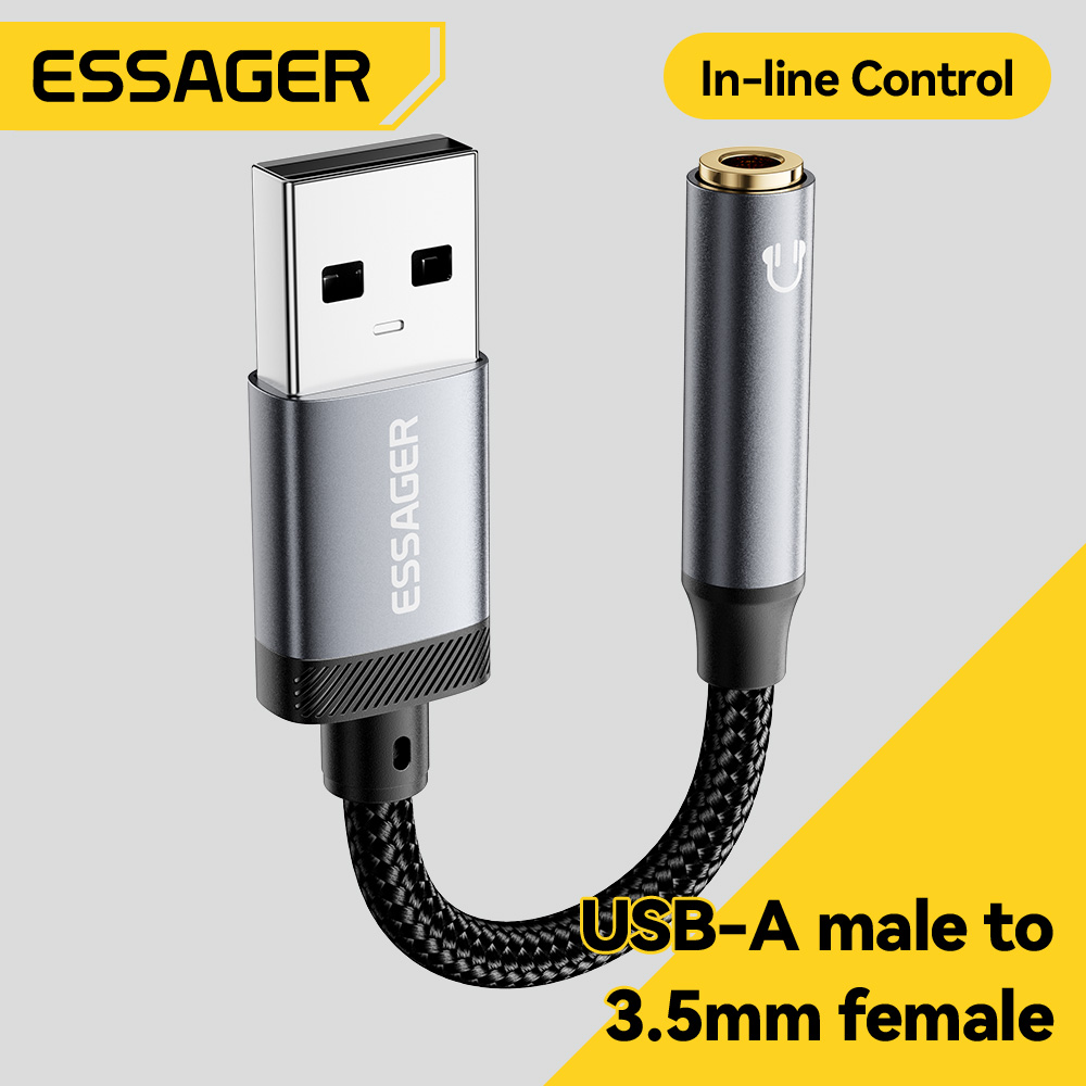 Wired Earphone Lightning - Cabo de áudio USB para 3,5