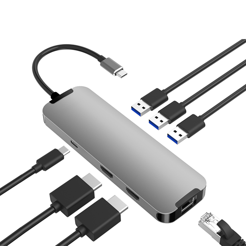 Usb Hub Type C - Hub Adaptador USB Tipo C Multifuncional