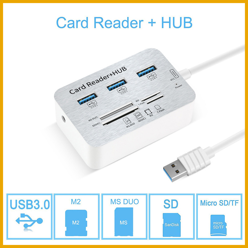 Hub USB Tipo C 3.0 7 em 1 com  - Usb Hub Type C avaliação e preço