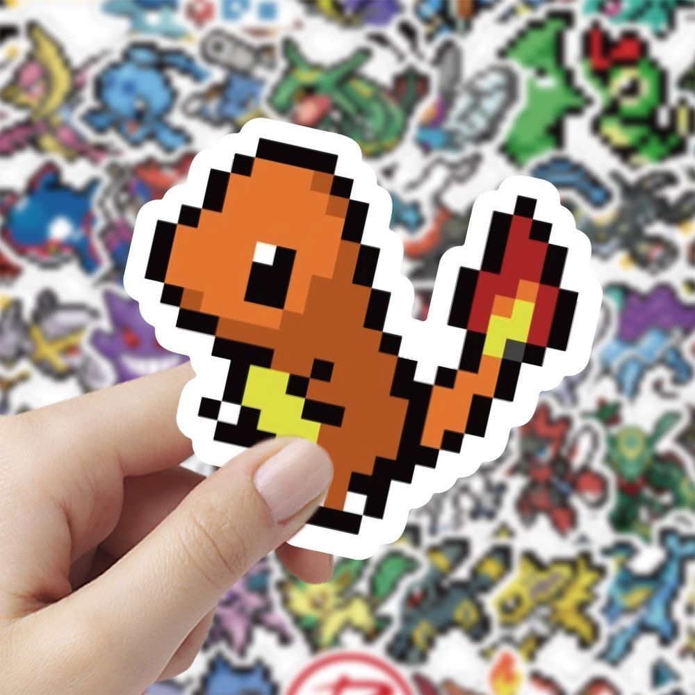 60 Adesivos Pokémon Pixel, Dec - Tablet Cute Accessories avaliação e preço