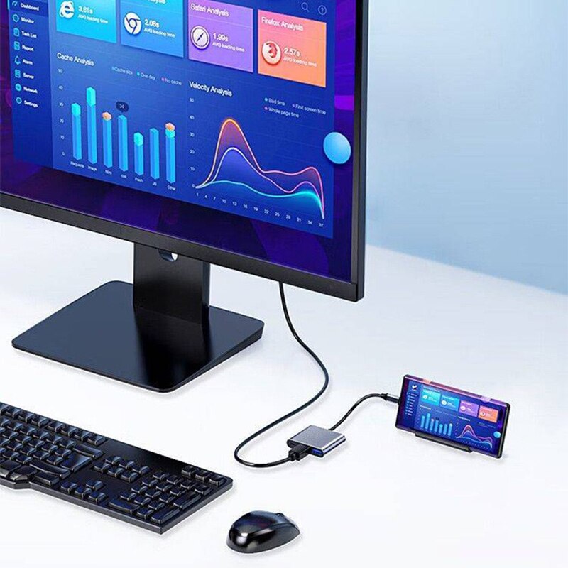 Usb c hub 3 em 1 tipo c 3.0 pa - Usb Hub Type C avaliação e preço