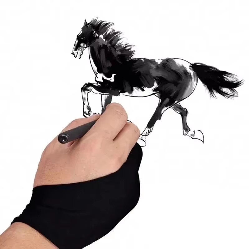 Luva de pintura anti-toque par - Drawing Glove Artist avaliação e preço