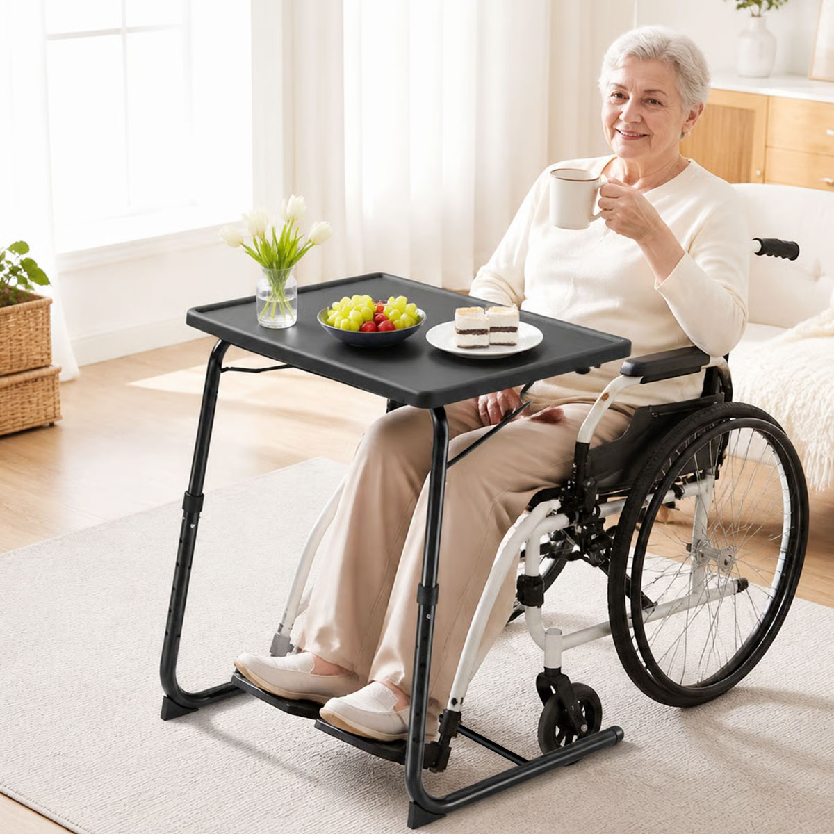 Mesa ajustável para laptop na  - Tablet Lap Desk avaliação e preço