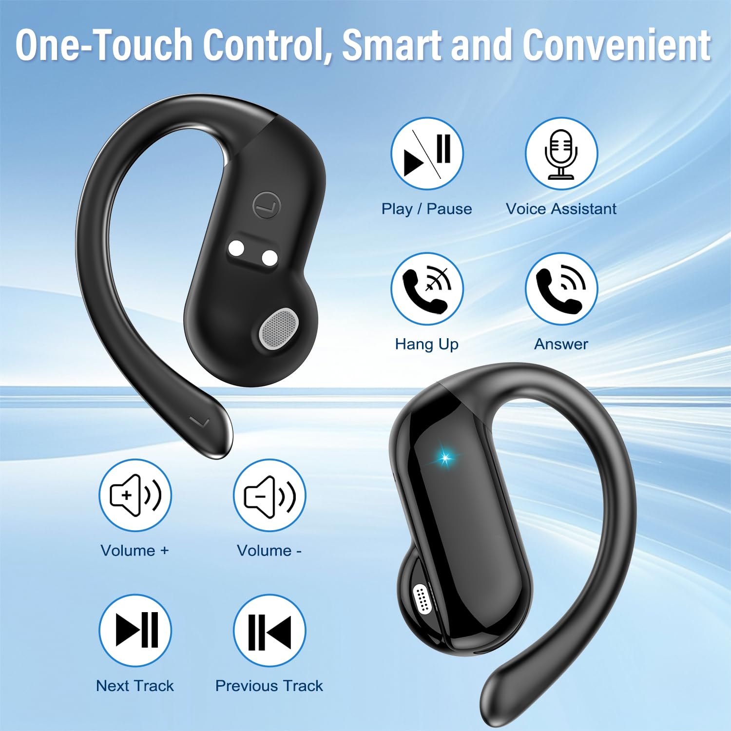 Fones de Ouvido Open-Ear Bluet - Wired Earphone Lightning avaliação e preço