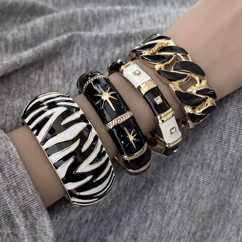 Pulseiras largas de metal redo - Zebra Tablet Accessories avaliação e preço