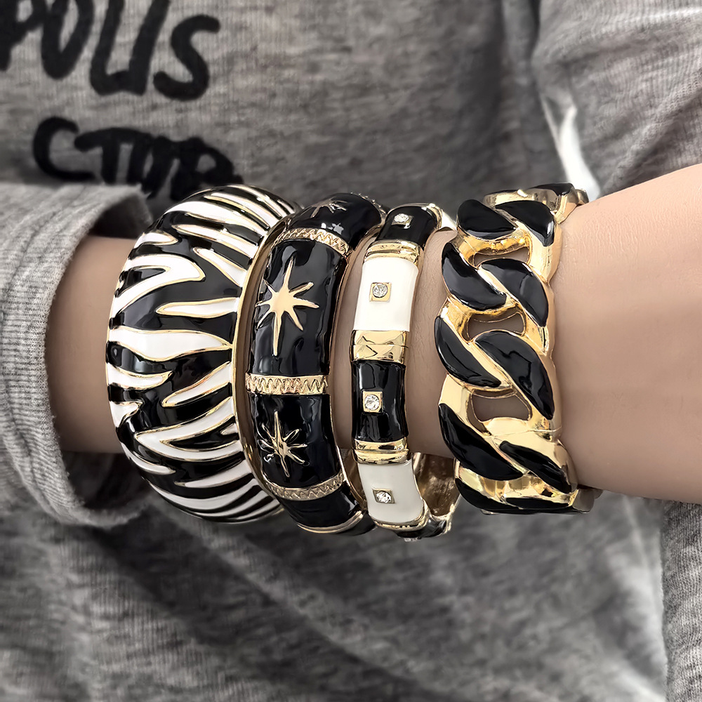 Pulseiras largas de metal redo - Zebra Tablet Accessories avaliação e preço