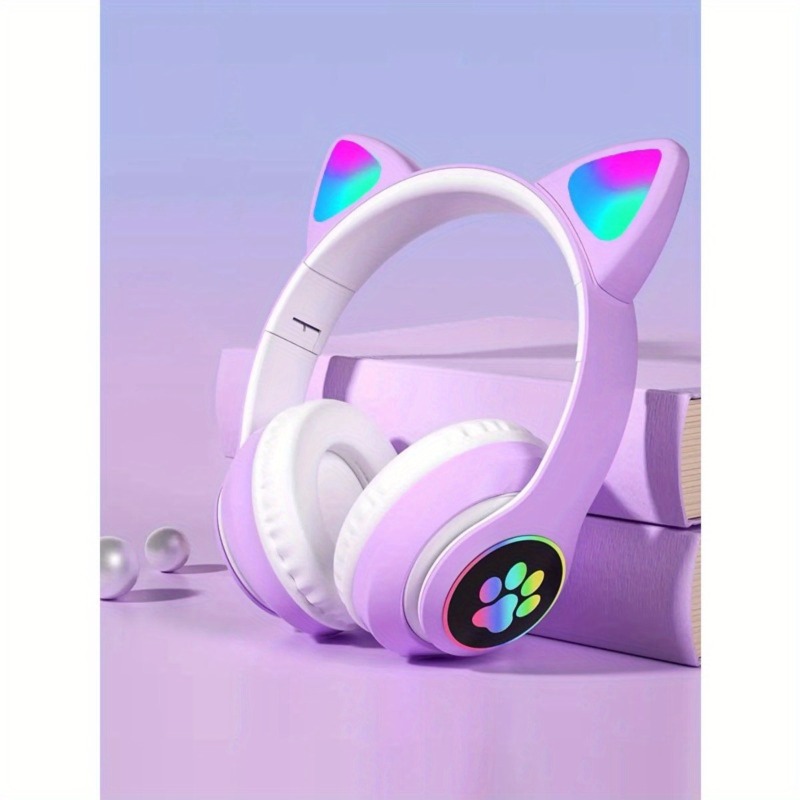 Nova luz de flash bonito orelh - Wired Earphone Lightning avaliação e preço