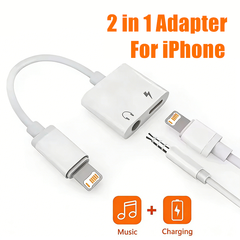 Adaptador de Áudio e Carregame - Wired Earphone Lightning avaliação e preço